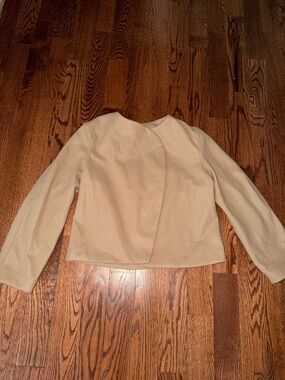 Divided by H&M Beige Open-Front Jacket
